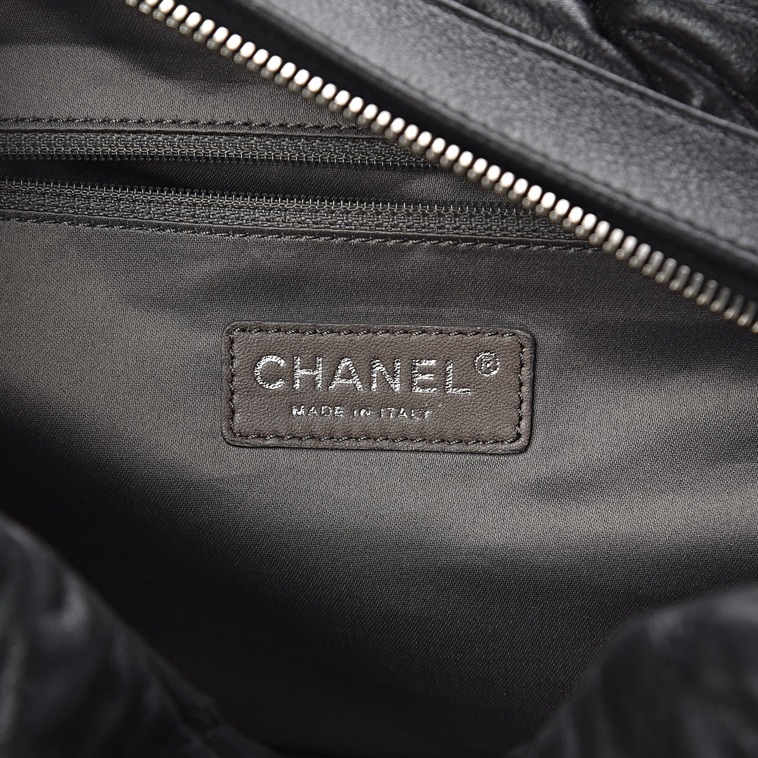 Chanel Calfskin Bubble Quilt Bowler Black 6 of 10