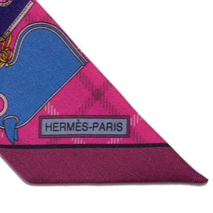 Hermes Silk Camails Twilly Scarf 4 of 4