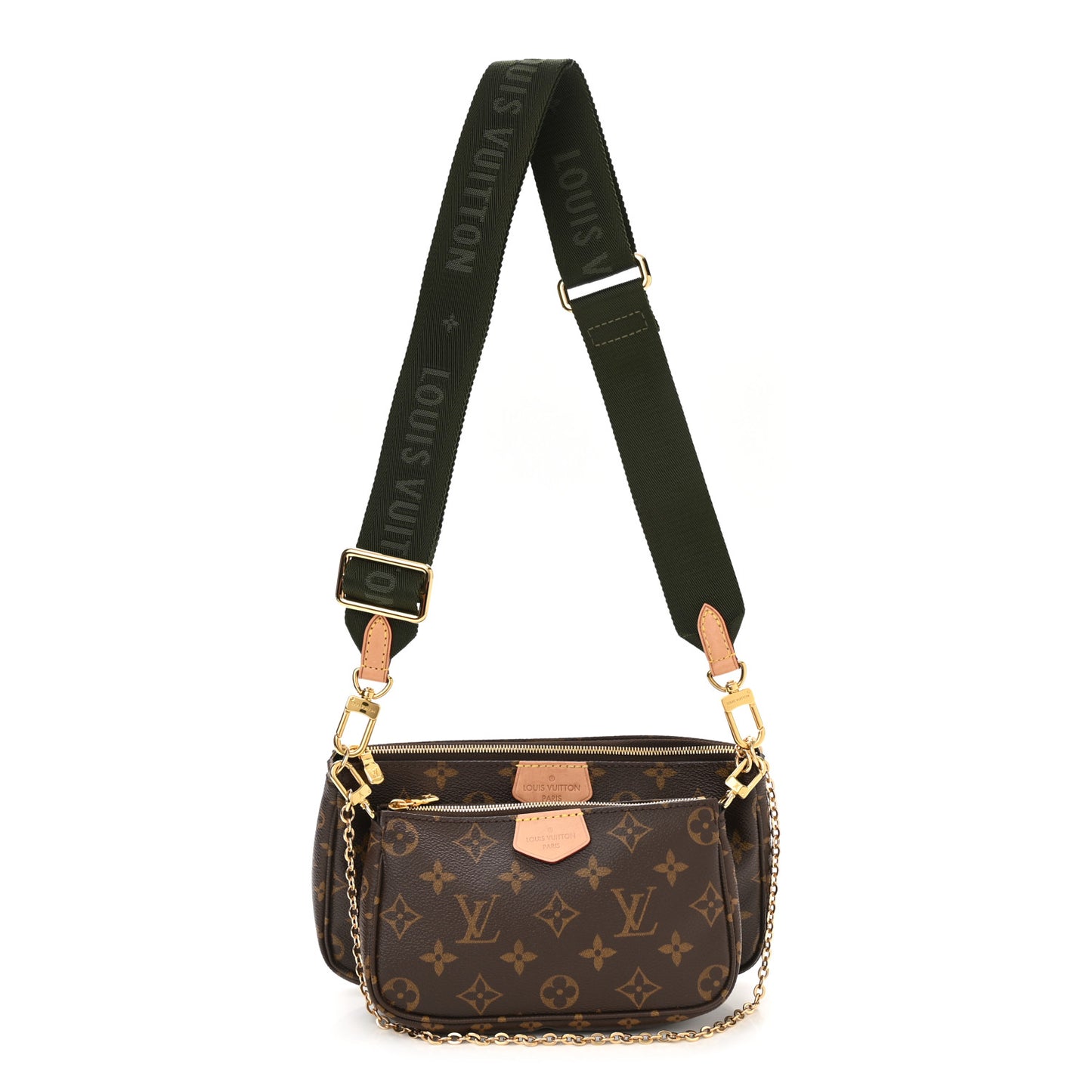 Monogram Multi Pochette Accessories Kaki