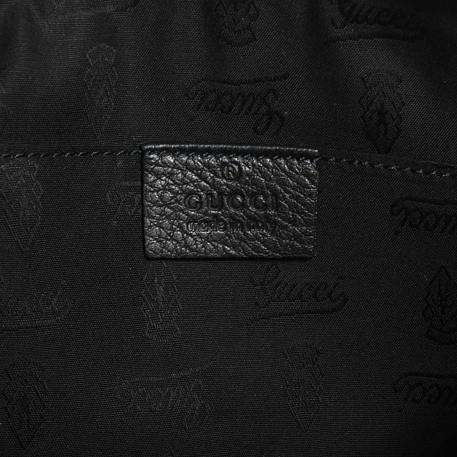 Gucci Deerskin Sienna Small Clutch Black 6 of 7