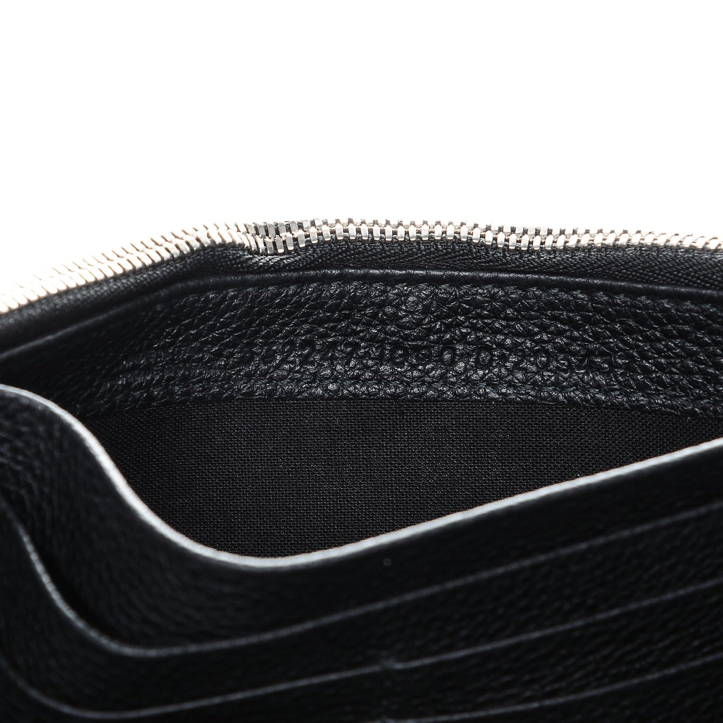 Calfskin Le Dix Continental Wallet Black