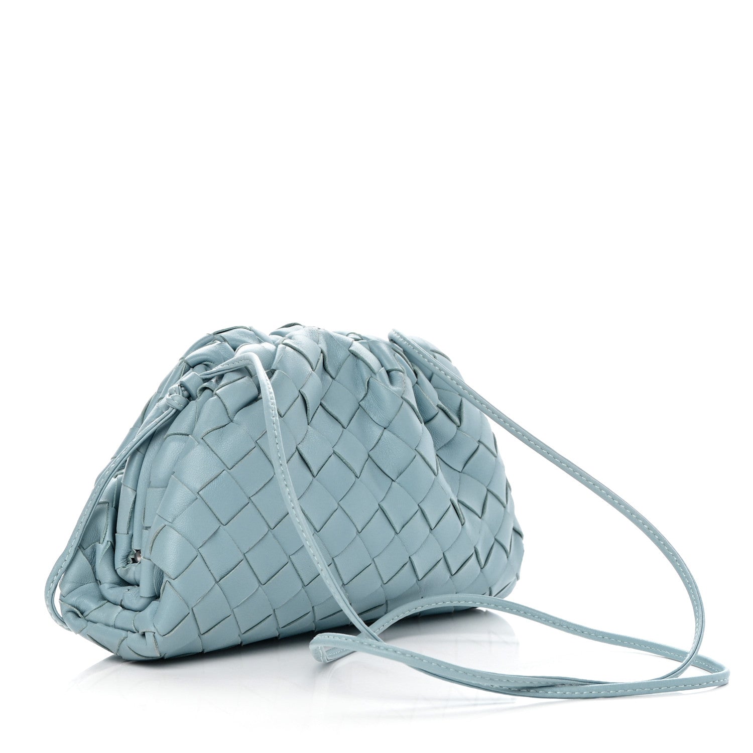 Bottega Veneta Nappa Intrecciato The Mini Pouch Ice 3 of 10