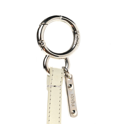 Fendi Calf Hair Shearling Apple Bag Charm Green Multicolor 3 of 3