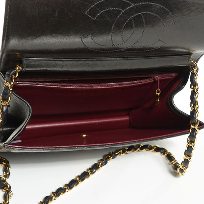 Chanel Lambskin Quilted Small Single Flap Black 5 of 10