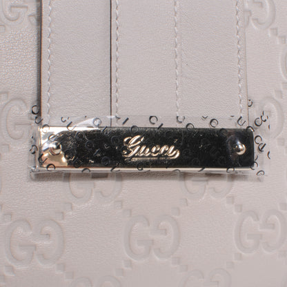 Gucci Guccissima Ladies Web Long Wallet Off White 8 of 8