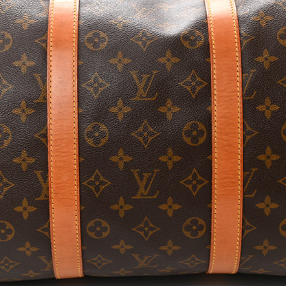 Louis Vuitton Monogram Keepall Bandouliere 55 12 of 15