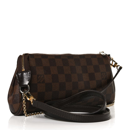 Louis Vuitton Damier Ebene Eva Clutch 3 of 15