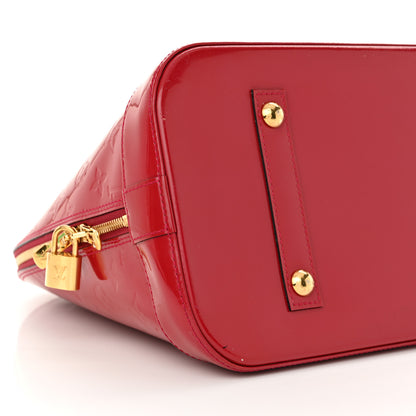 Louis Vuitton Vernis Alma GM Rose Indien 9 of 13