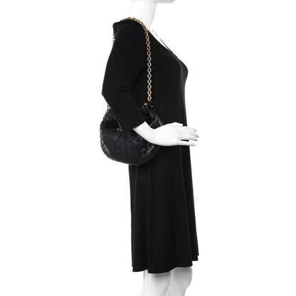 Bottega Veneta Nappa Intrecciato Mini Chain Jodie Black 2 of 9