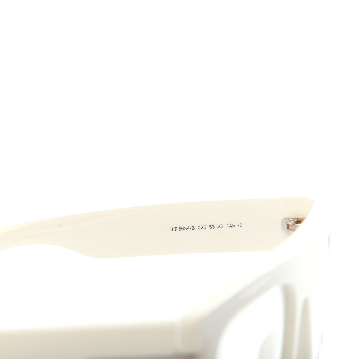 Acetate Renee Sunglasses TF5634 White