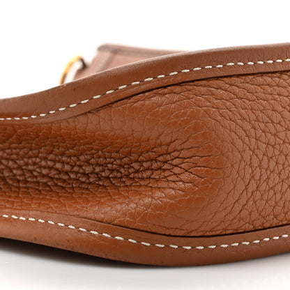 Hermes Taurillon Clemence Amazone Evelyne TPM Gold Cuivre 11 of 21