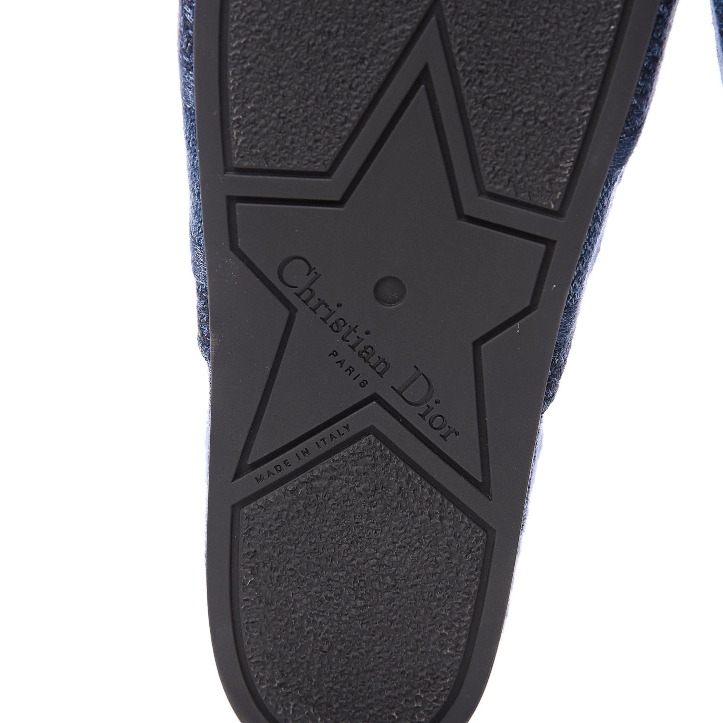 Oblique Denim D-Way Platform Sandal 36 Blue