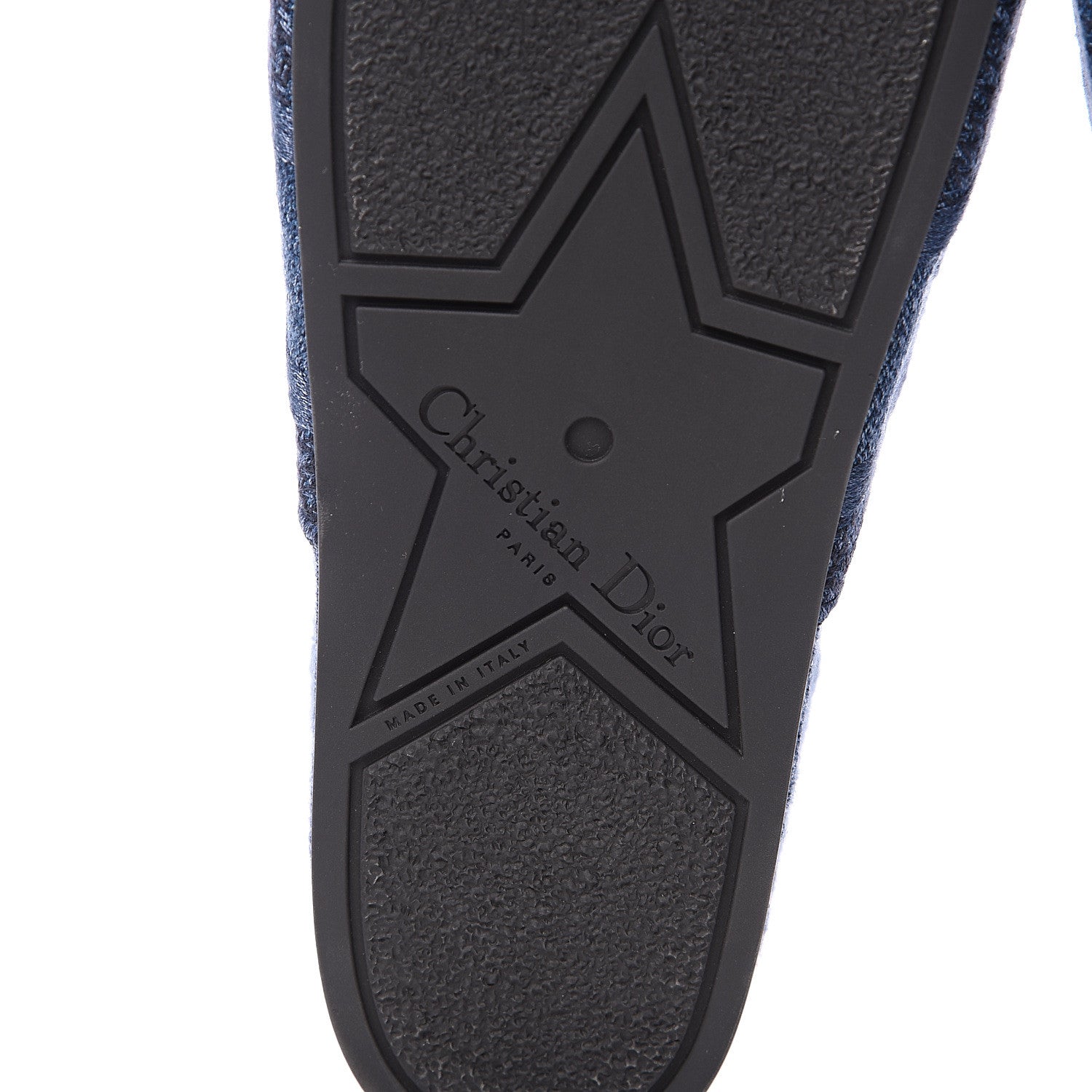 Christian Dior Oblique Denim D-Way Platform Sandal 36 Blue 6 of 9