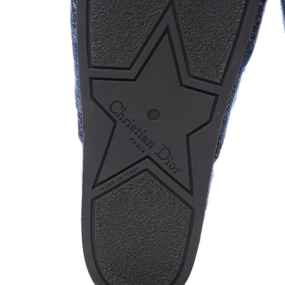 Christian Dior Oblique Denim D-Way Platform Sandal 36 Blue 6 of 9