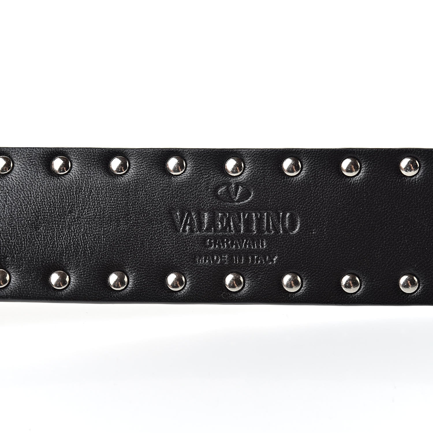 Valentino Garavani Lambskin Free Rockstud Spike Shoulder Strap Black 3 of 5