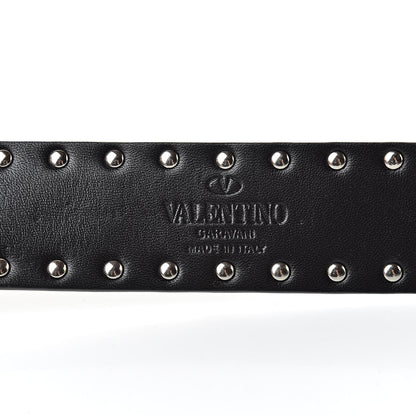 Valentino Garavani Lambskin Free Rockstud Spike Shoulder Strap Black 3 of 5