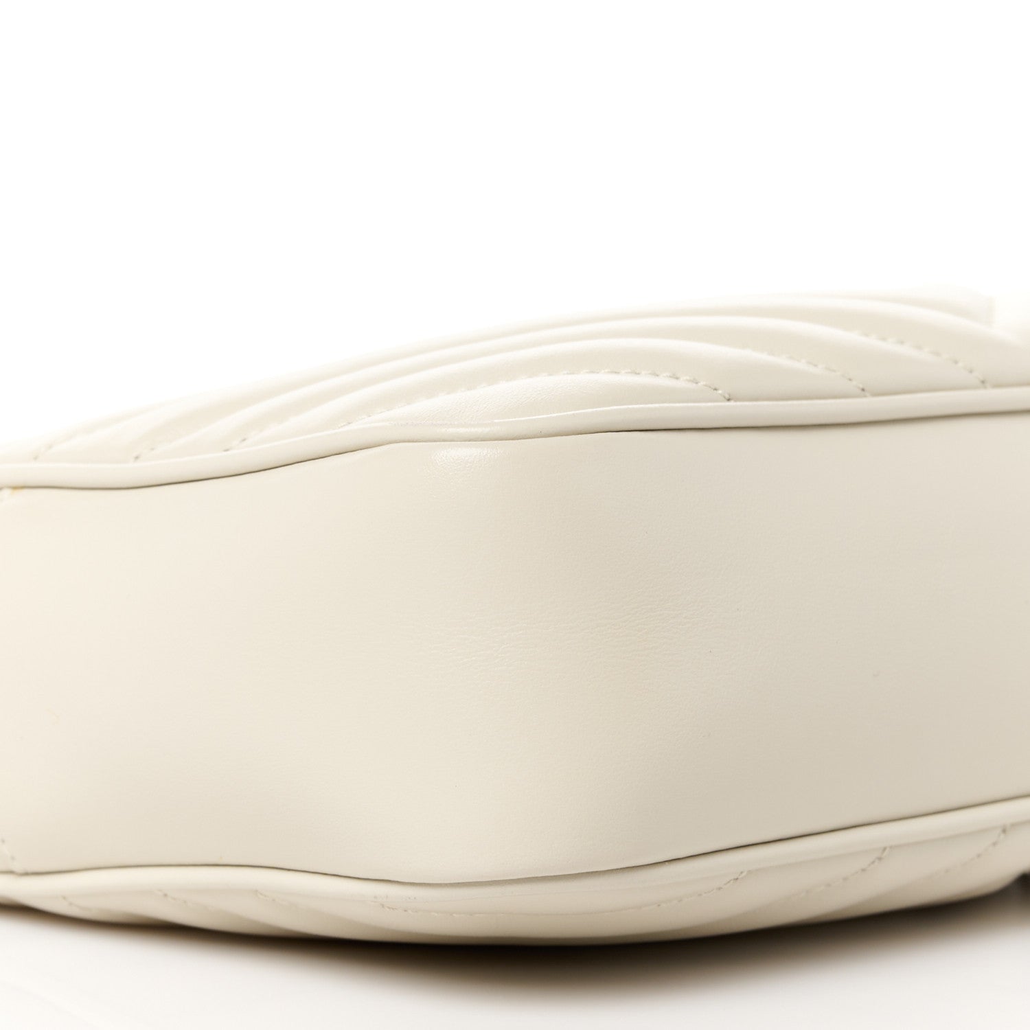 Saint Laurent Calfskin Matelasse Monogram Lou Camera Bag Crema Soft 9 of 11