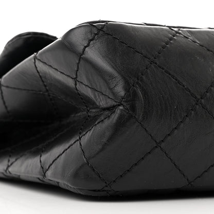 Chanel Aged Calfskin Quilted 2.55 Reissue 226 Flap Black 9 of 13