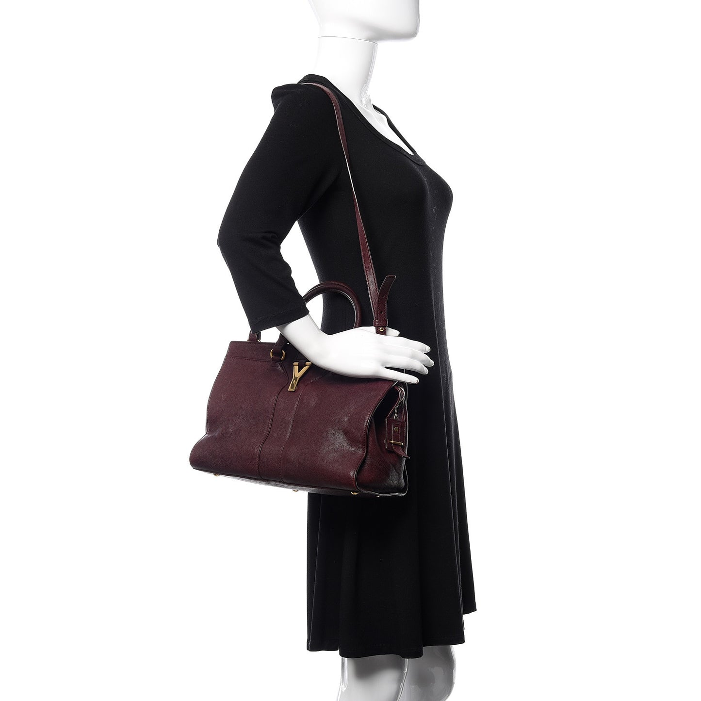 Sheepskin Small Cabas ChYc Plum