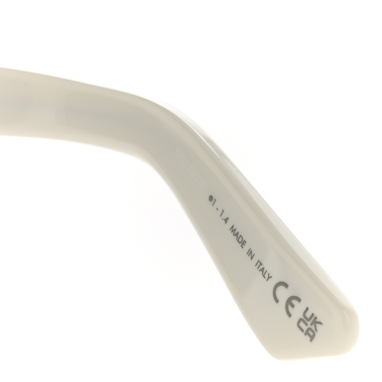 Christian Dior Acetate CDior S1I Square Sunglasses Ivory 6 of 9