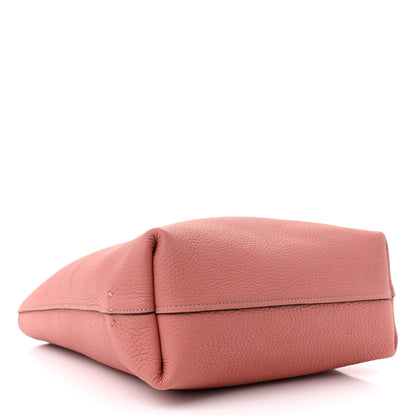 Moynat Taurillon Blush Calfskin Quattro Reversible Tote TPM Blue Pink 7 of 18