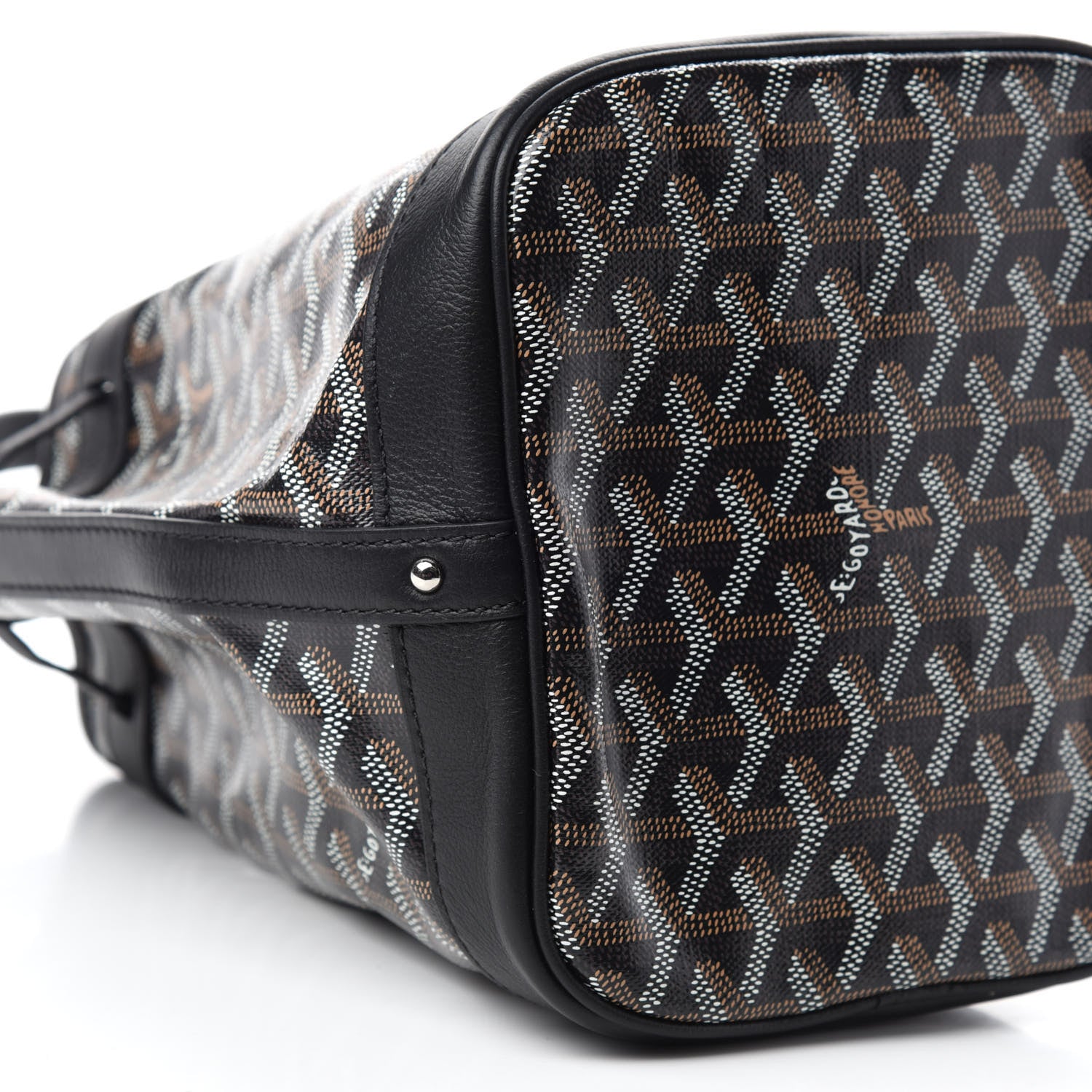 Goyard Goyardine Petit Flot Bucket Bag PM Black 6 of 8