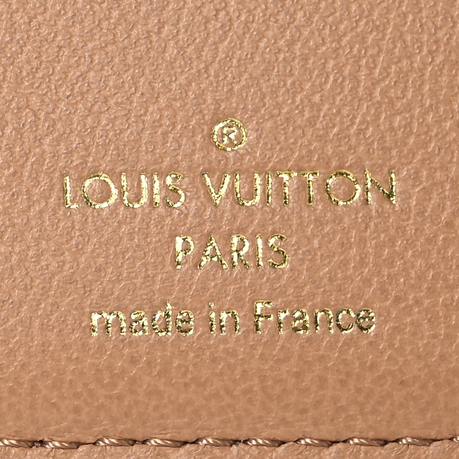 Louis Vuitton Lambskin Embossed Monogram Lou Coussin Wallet Camel 7 of 9