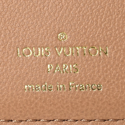 Louis Vuitton Lambskin Embossed Monogram Lou Coussin Wallet Camel 7 of 9