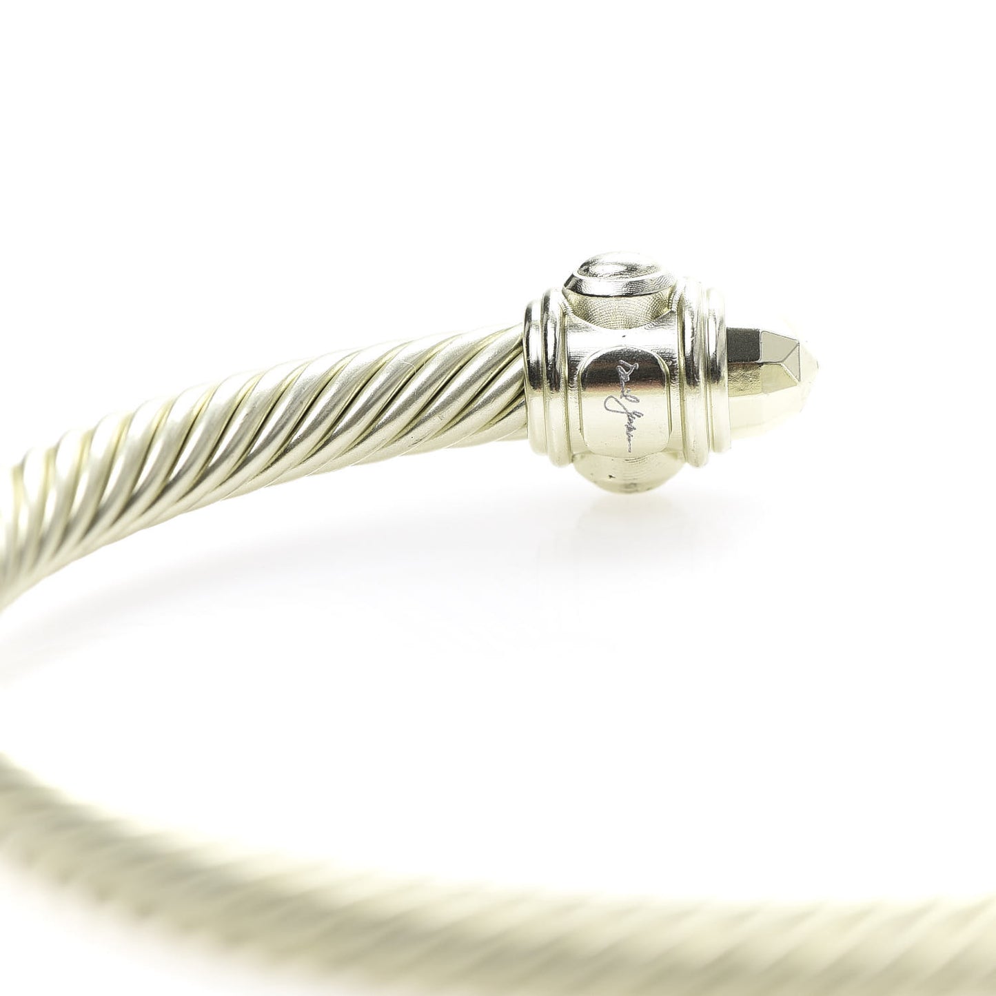 Aluminum 5mm Renaissance Bracelet Pale Gold