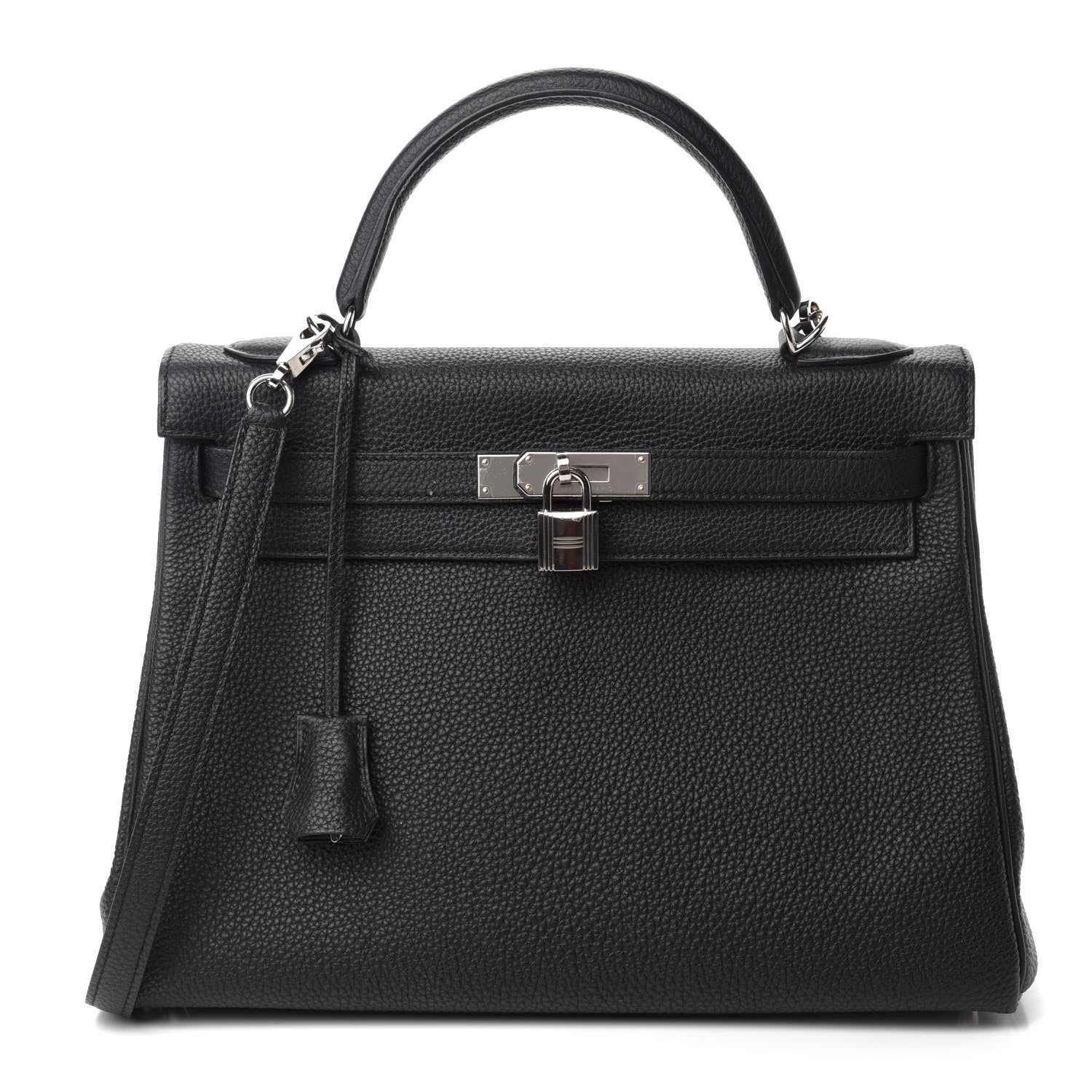 Hermes Togo Kelly Retourne 32 Black 1 of 23