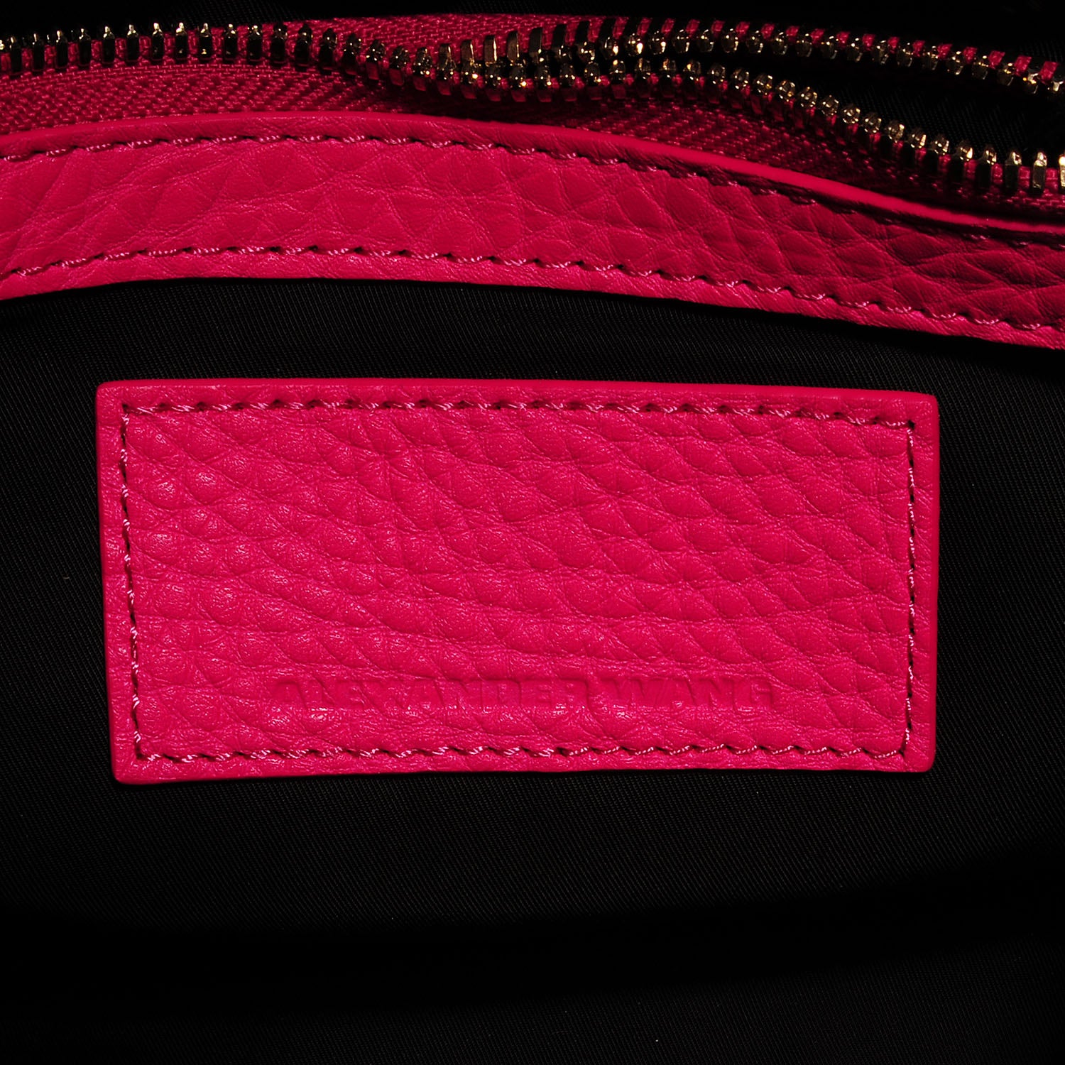 Alexander Wang Pebbled Lambskin Rockie Flamingo with Pale Gold Hardware 5 of 6