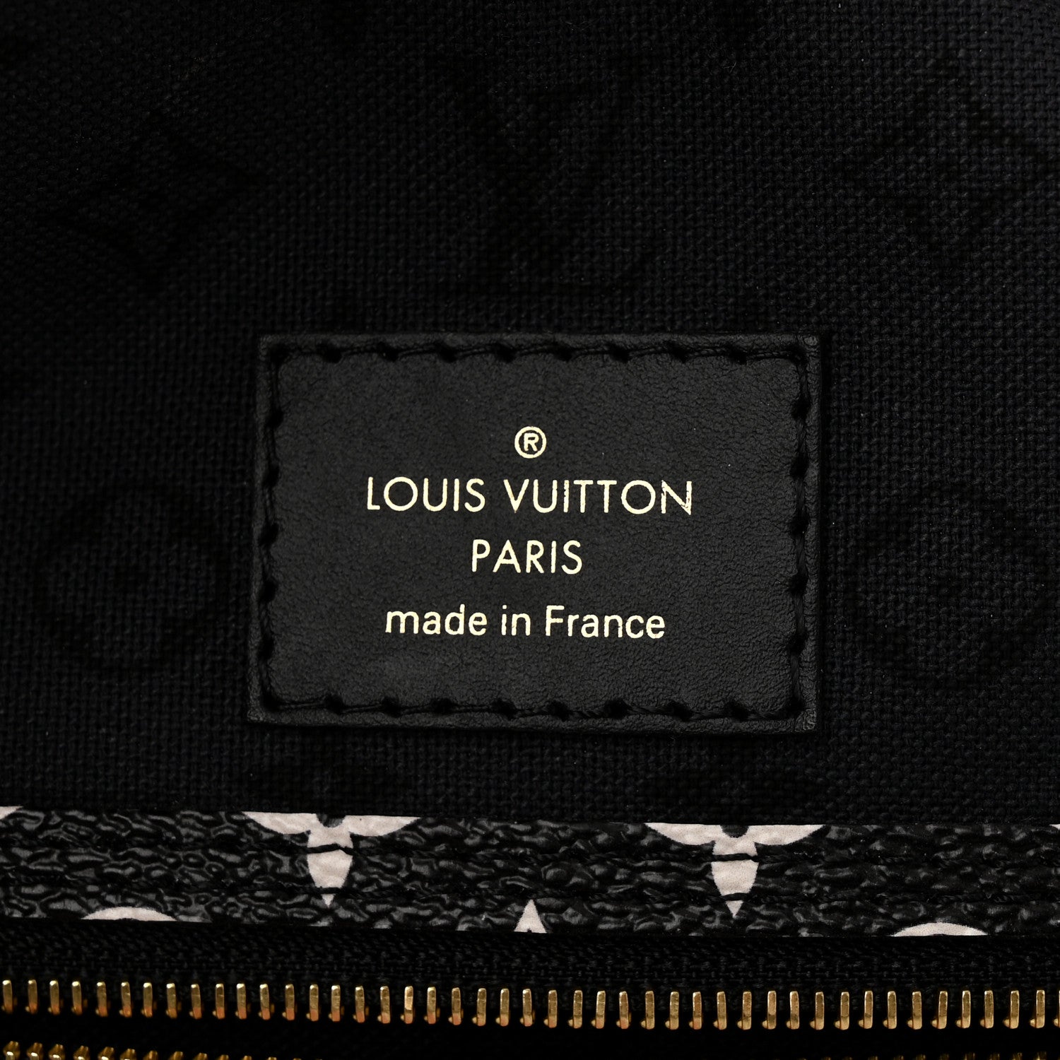 Louis Vuitton Monogram Giant Crafty Neverfull MM Creme Rouge Black 7 of 12