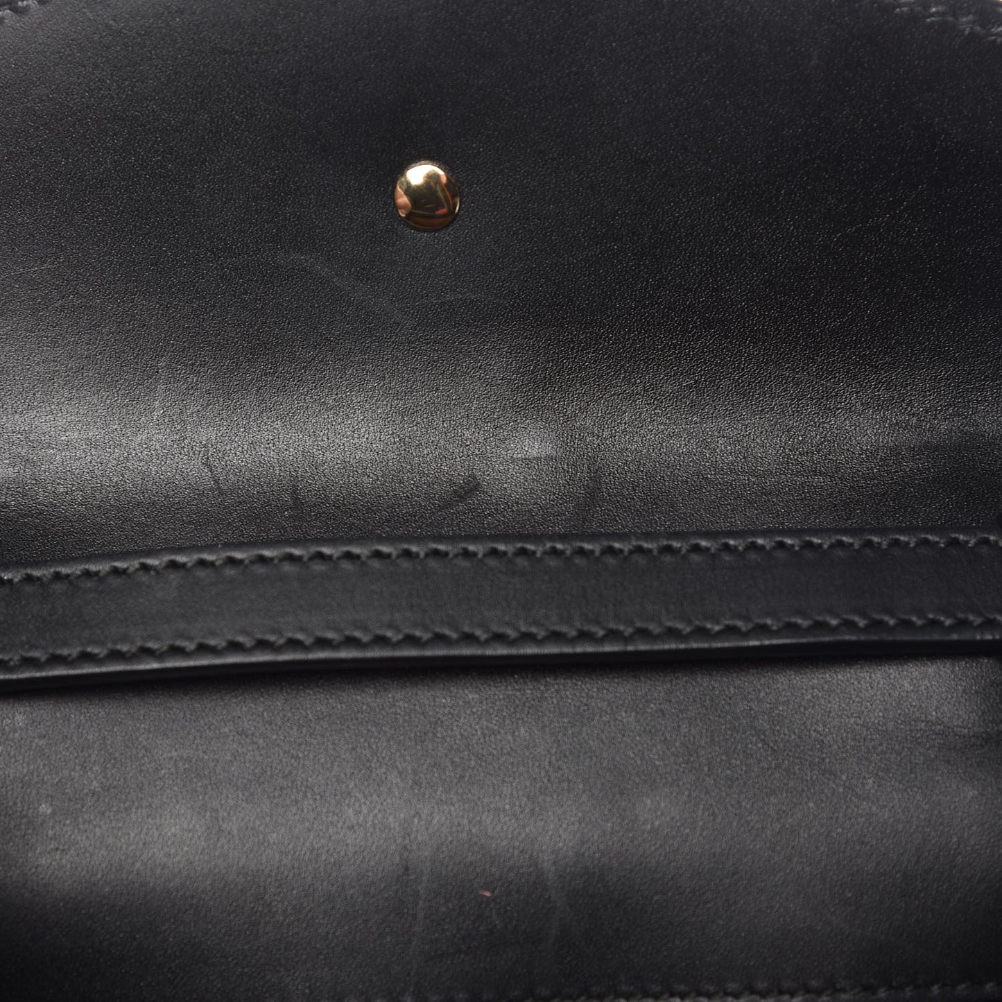 Calfskin Mini Sylvie Top Handle Bag Black