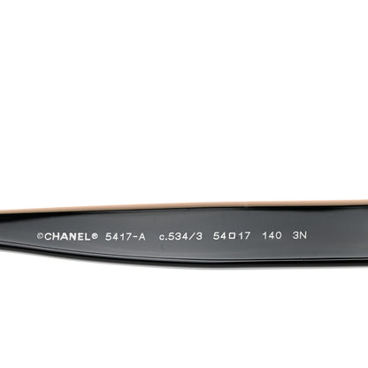Chanel Acetate Square Sunglasses 5417-A Black 5 of 8