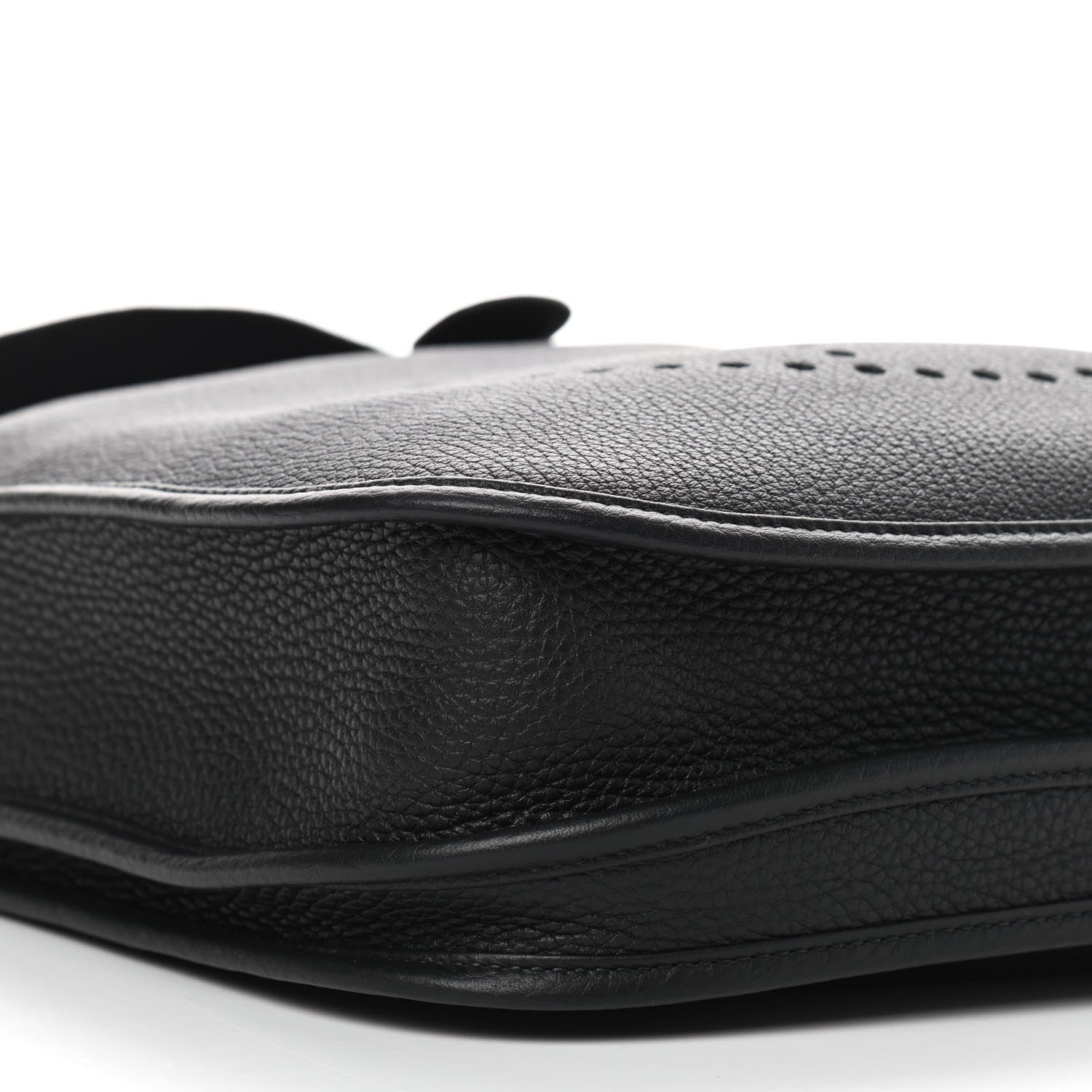 Hermes Taurillon Clemence Evelyne III PM Black 8 of 9