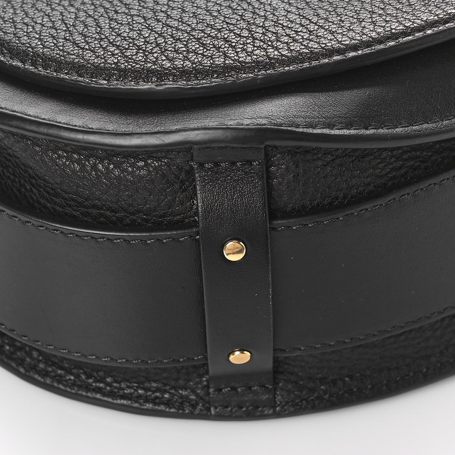 Chloe Grained Calfskin Large Tess Bag Black 8 of 9