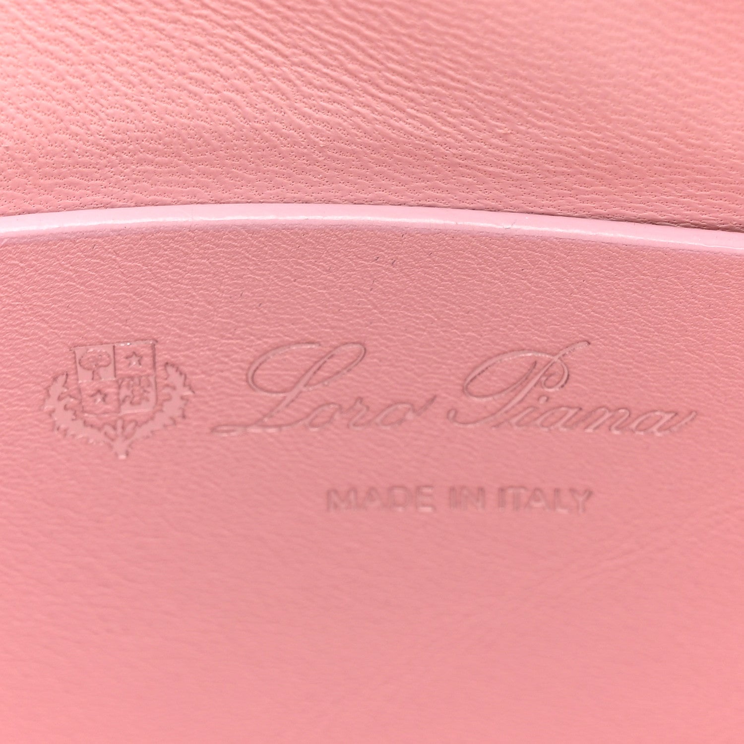 Loro Piana Calfskin Shearling Milky Way Odessa Shoulder Bag Pink 8 of 15