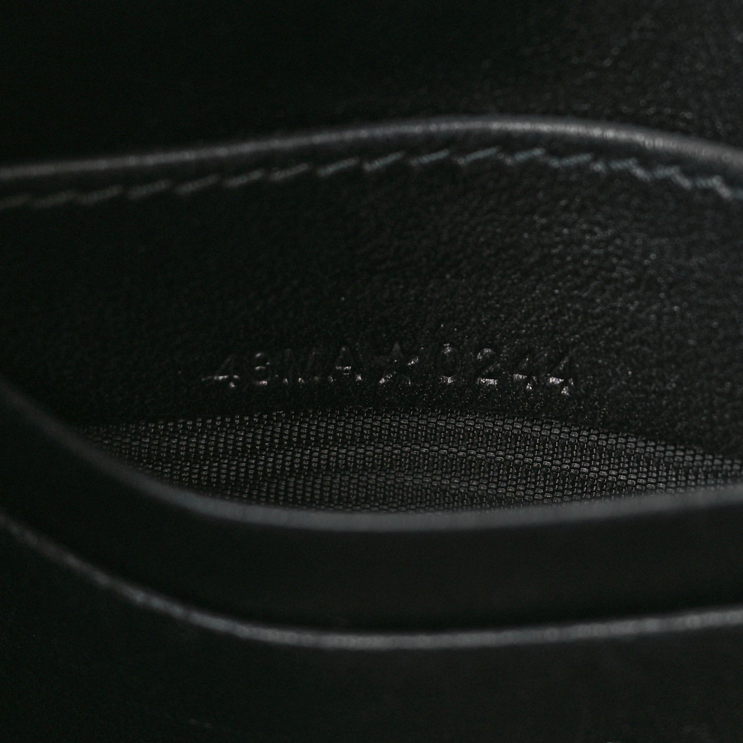 Lambskin Macrocannage DiorStar Hobo Bag Black