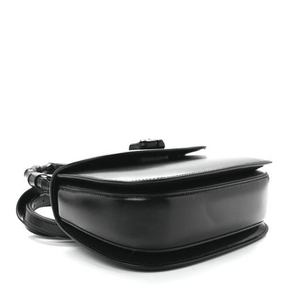 Gucci Boarded Dyana Lux Calfskin Web Monochrome Small Bamboo 1947 Top Handle Bag Black 6 of 13