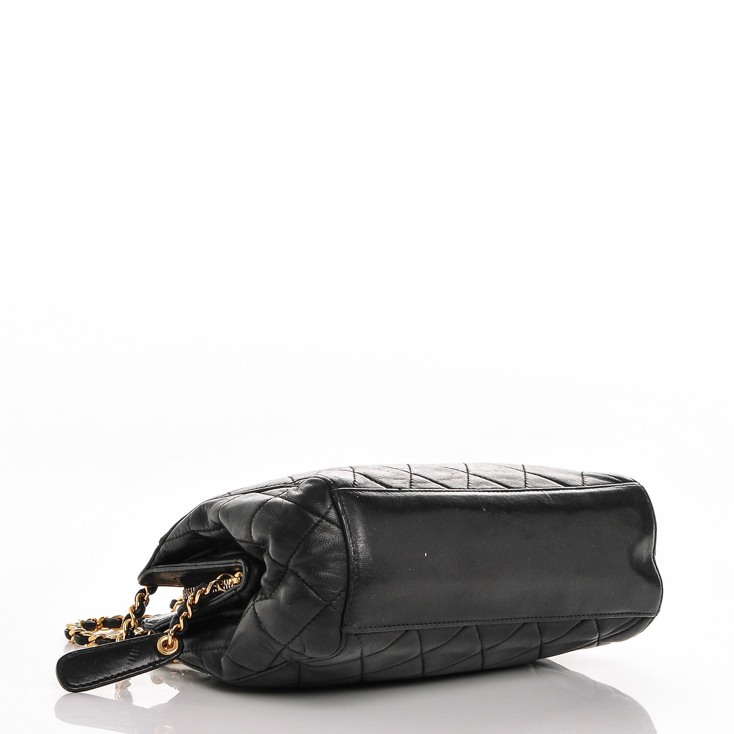 Chanel Lambskin Quilted Shoulder Bag Black 4 of 8