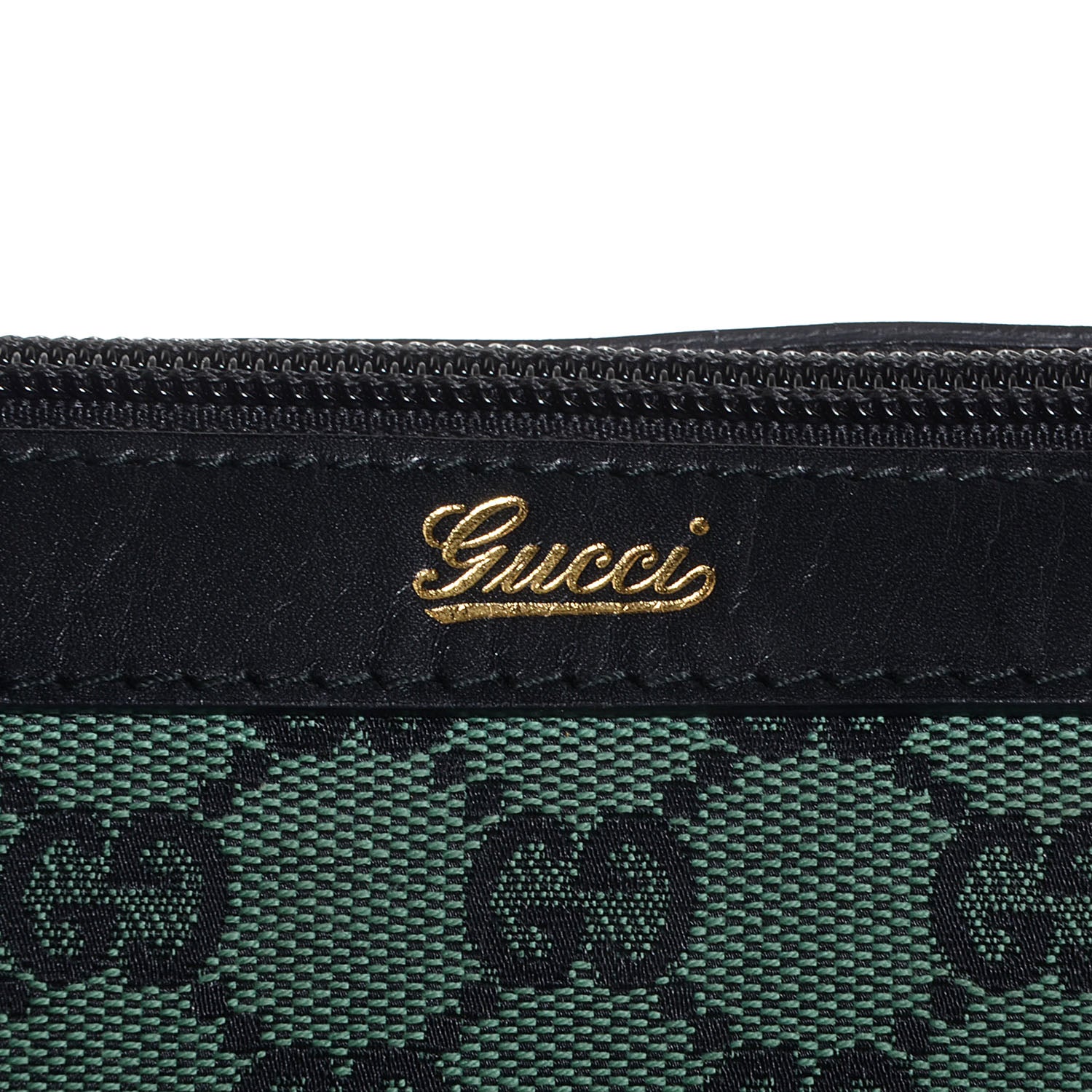 Gucci Monogram Medium Abbey Tote Green 8 of 8