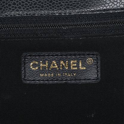 Chanel Caviar Quilted Flap Tote Black 6 of 7