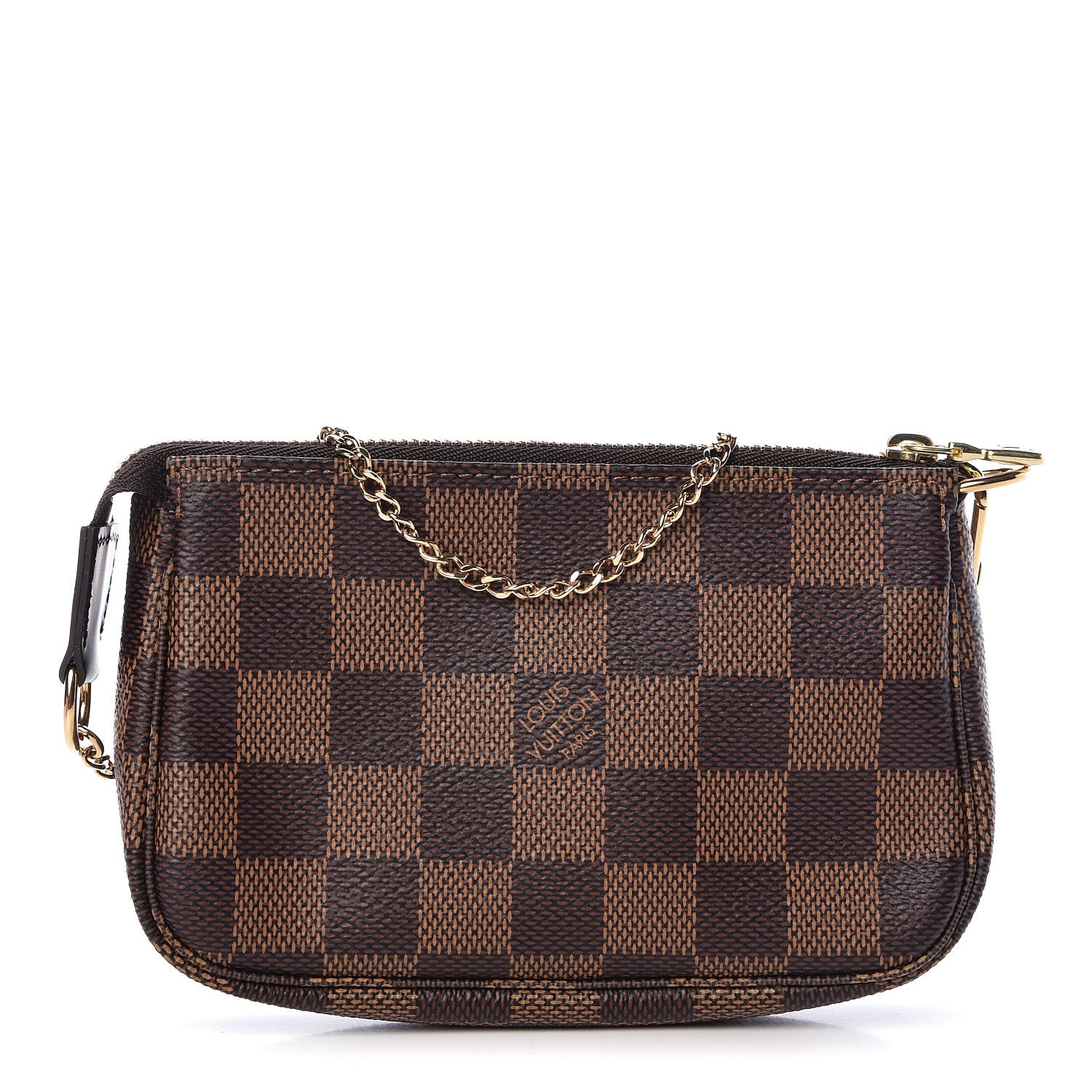 Louis Vuitton Damier Ebene Mini Pochette Accessories 1 of 8