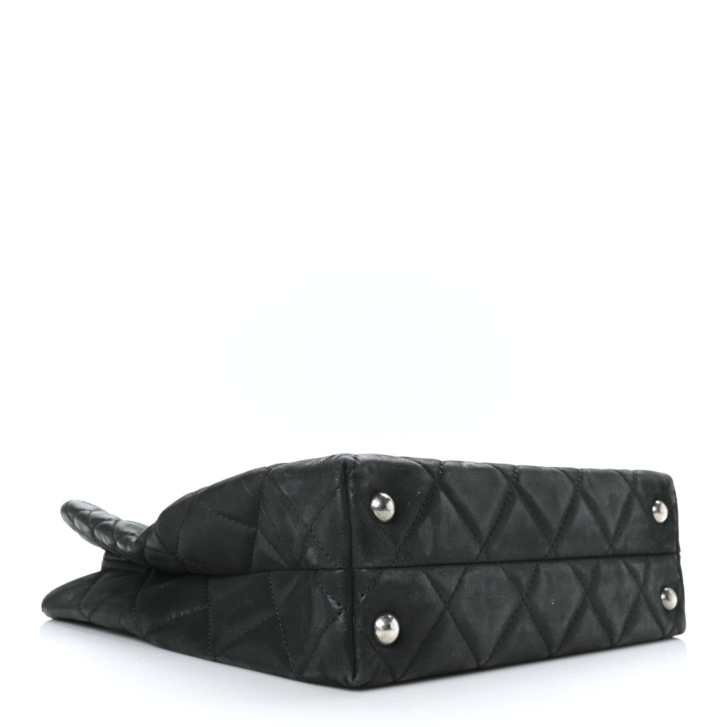 Chanel Iridescent Calfskin Quilted Reissue 2.55 Tote Black 3 of 9