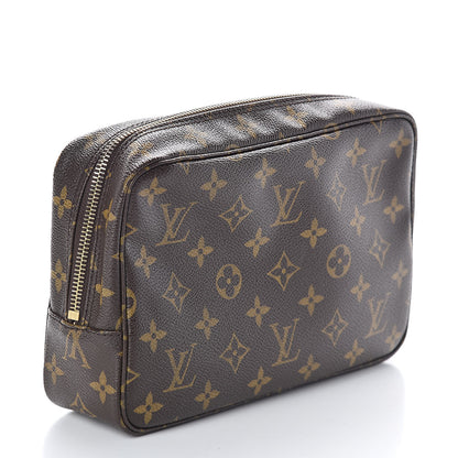 Louis Vuitton Monogram Macassar Toilet Pouch GM 3 of 8