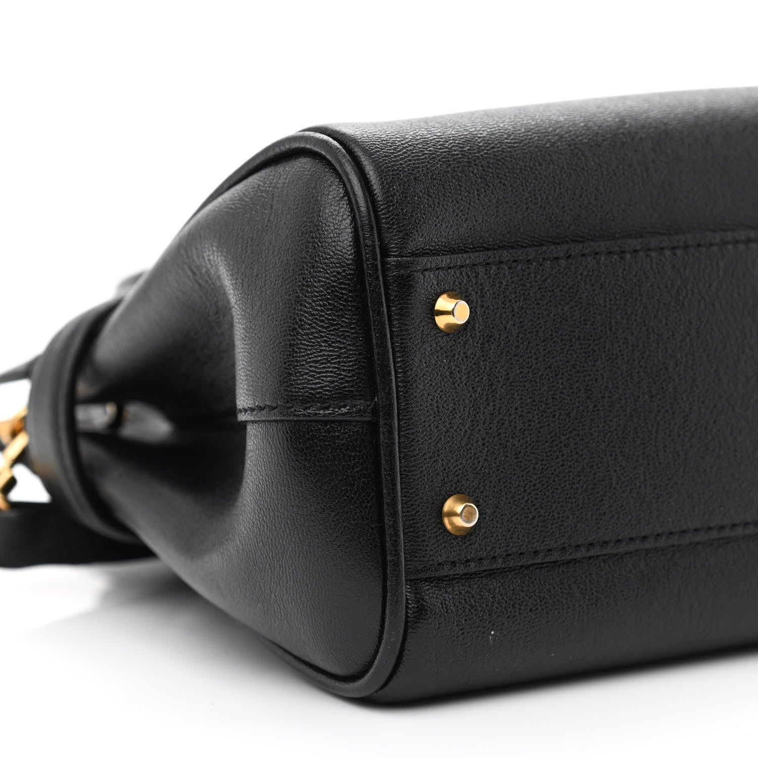 Gucci New Sakai Calfskin Lux Small Dahlia Top Handle Shoulder Bag Black 9 of 12