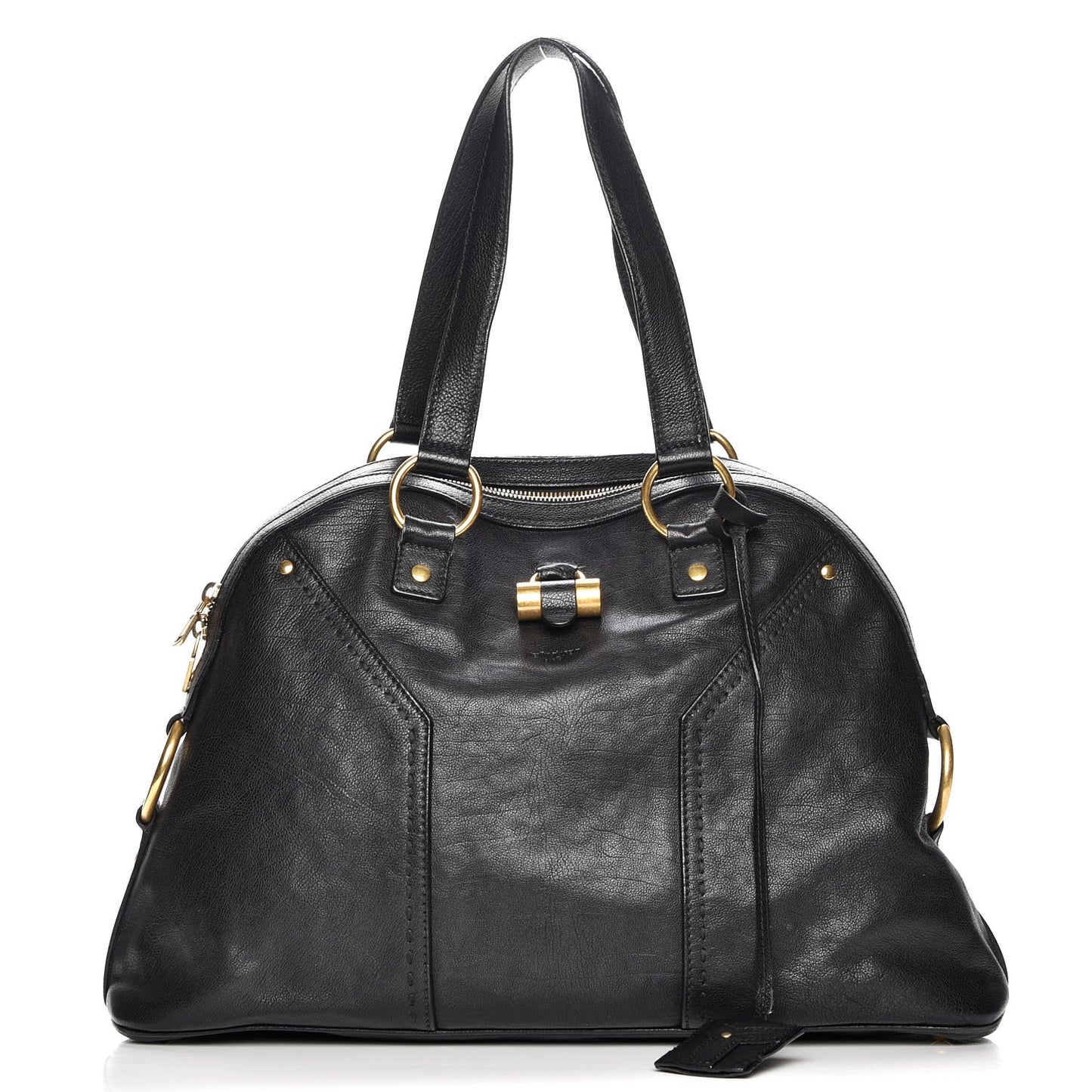 Calfskin Large Muse Black