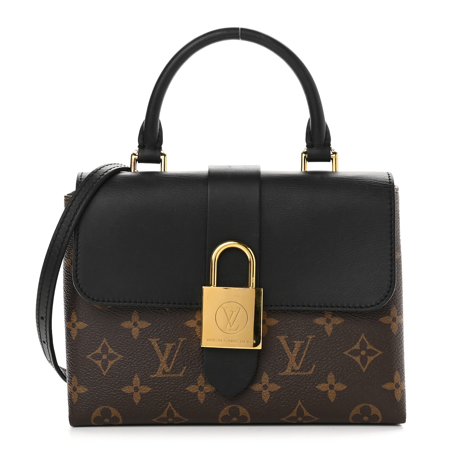 Louis Vuitton Monogram Locky BB Black 1 of 9