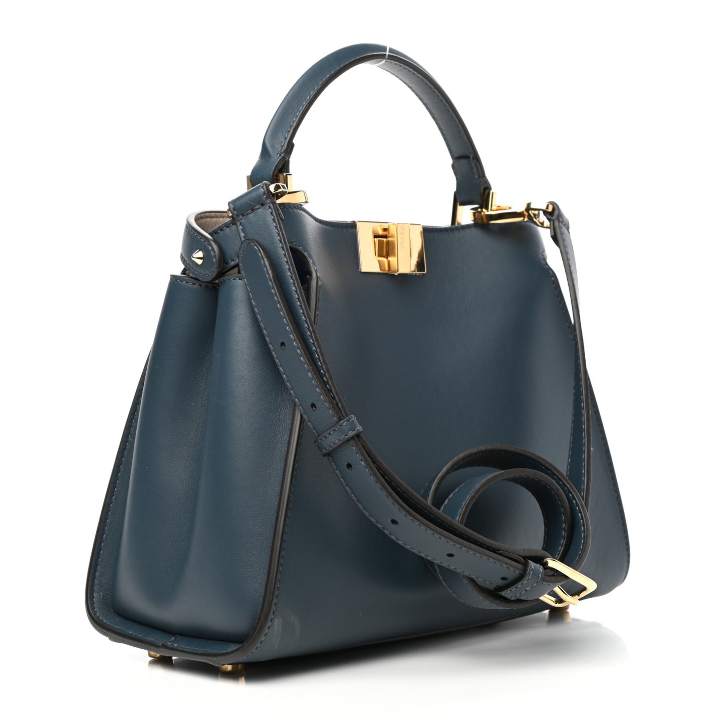Vitello Tahiti Nappa Medium Peekaboo Iconic Essentially Satchel Notturno Grigio Polvere Nebula