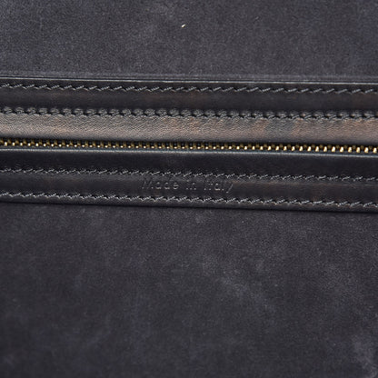 Celine Natural Calfskin Medium Phantom Luggage Navy Blue 7 of 9